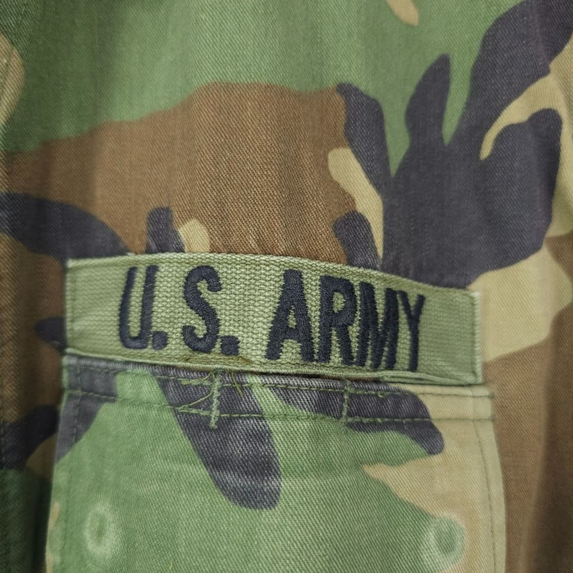 [빈티지] 90s US ARMY 우드랜드 카모 BDU 자켓 M20684 상품이미지9