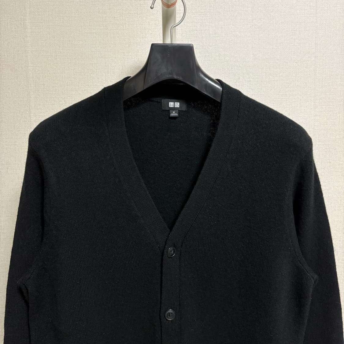 유니클로 램스울 가디건 / 블랙, M 상품이미지2