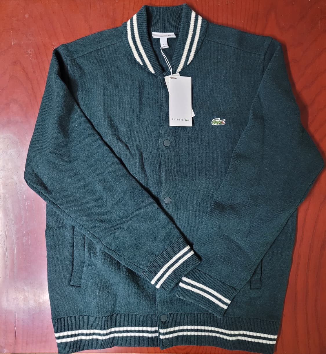 라코스테  바시티 가디건 자켓 상품이미지1