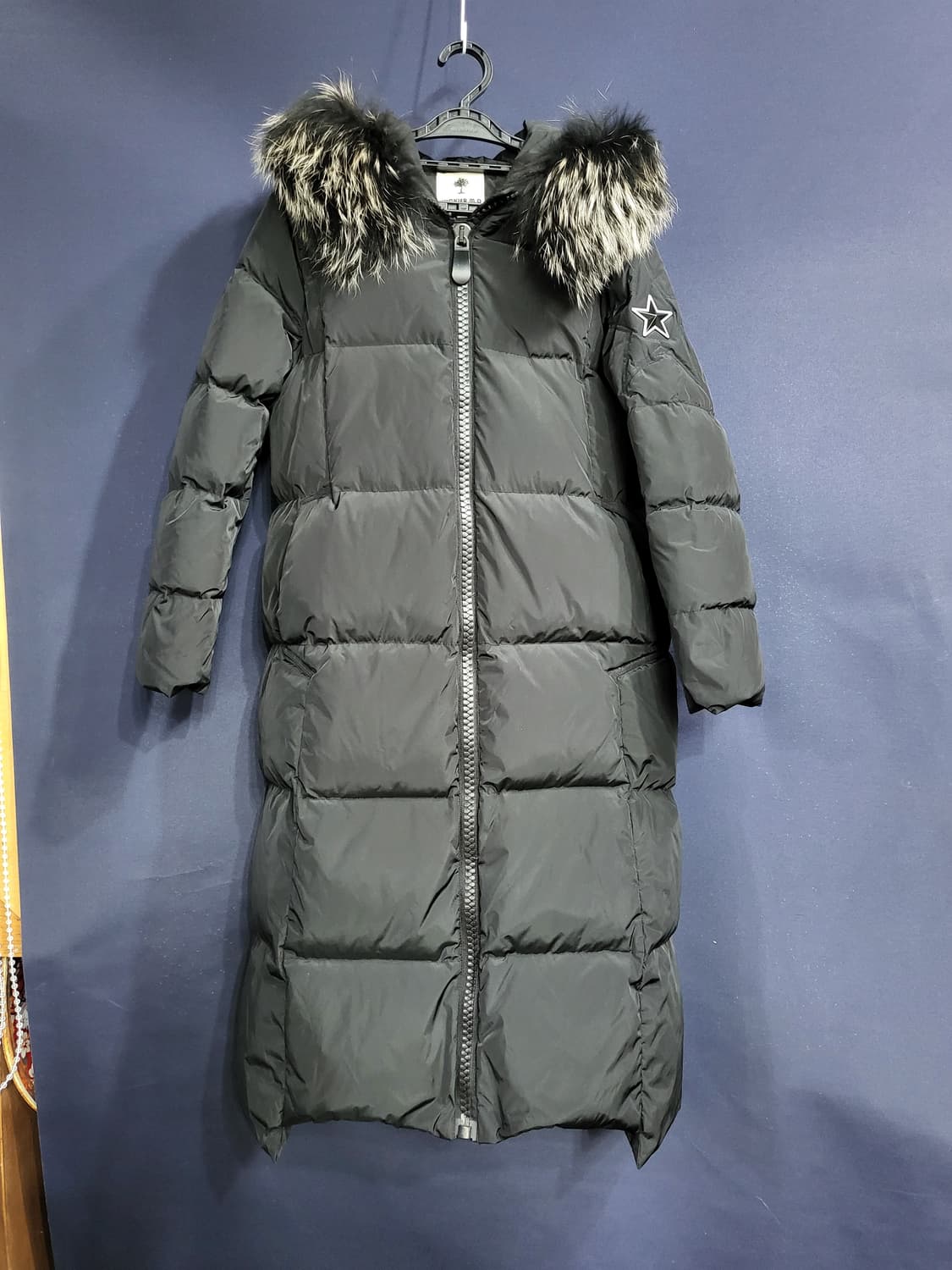 LUCKIER 폭스 덕다운 롱패딩 상품이미지1