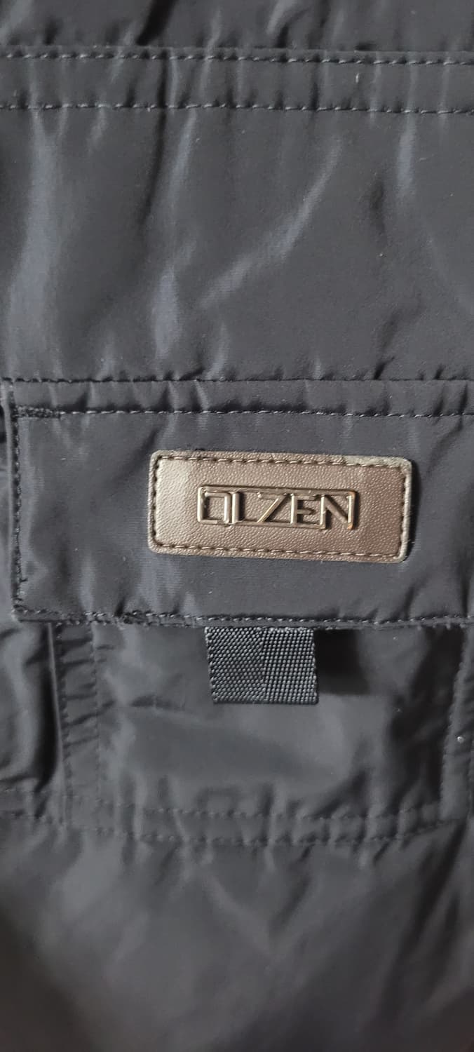 (남성105사이즈)OLZEN 남성 네이비 다운 패딩 상품이미지6