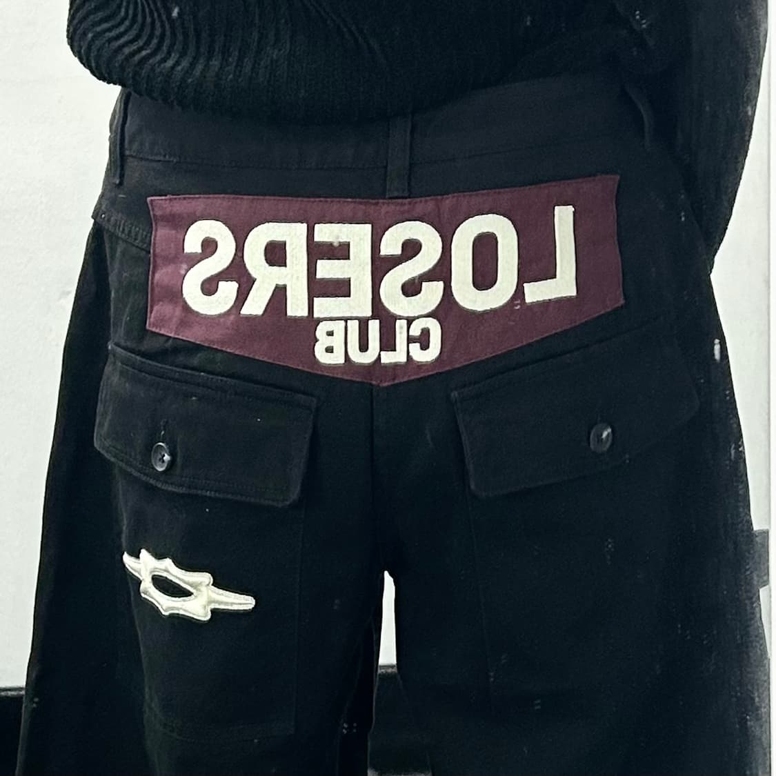 루저스 클럽 멀티 카고포켓 와이드 면팬츠 상품이미지3