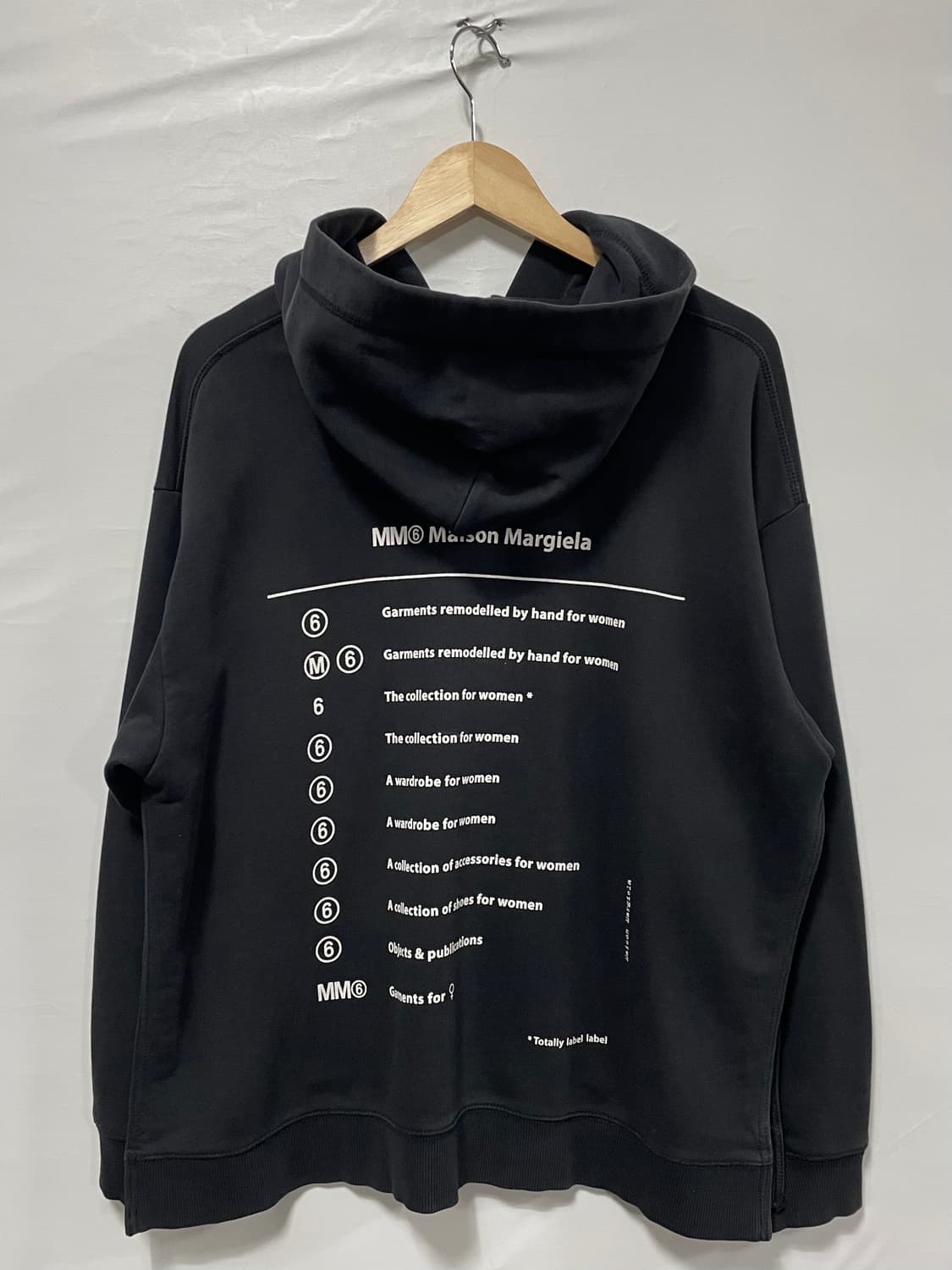 메종 마르지엘라 절개 후드티 XS B00045 상품이미지2