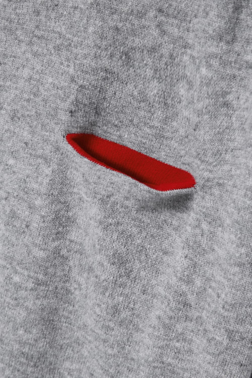 A.ta HEARTCUT KNIT(GREY/RED) 상품이미지3