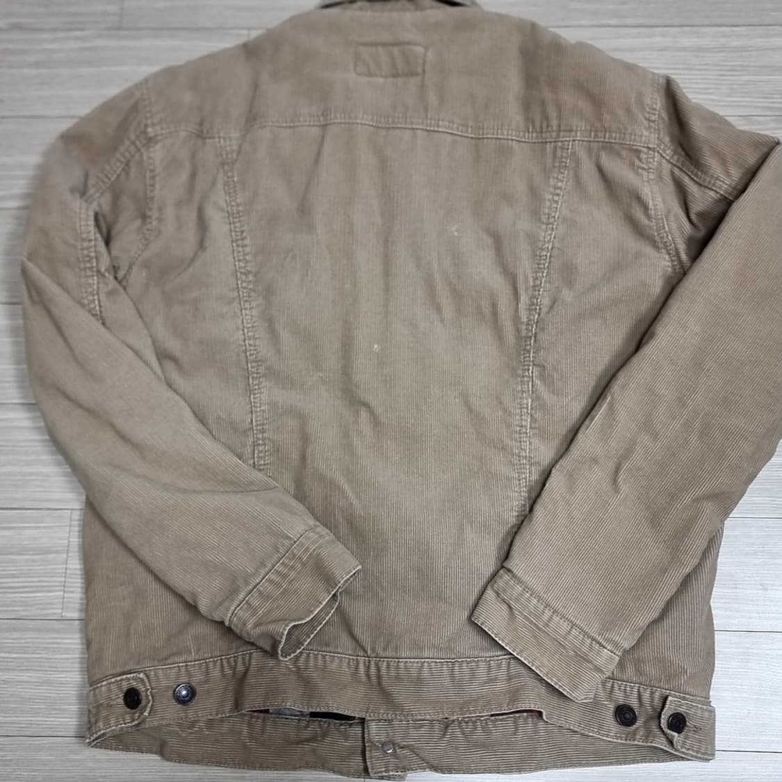 일본제 90s 리바이스 코듀로이 자켓 브라운(100) 상품이미지3