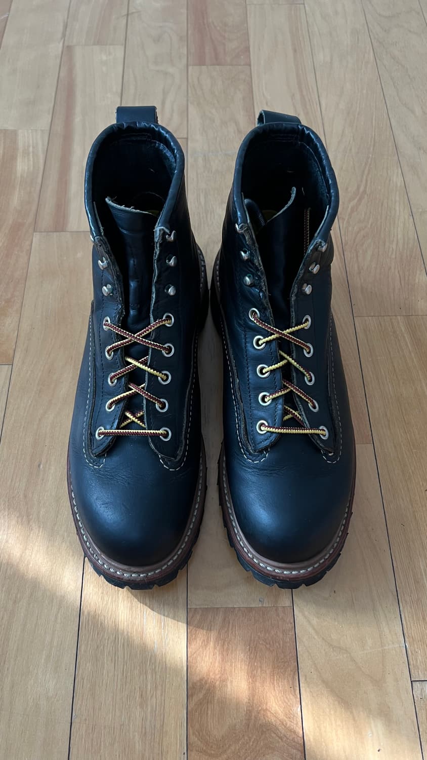 레드윙 라인맨 러그솔 블랙 #2935 상품이미지2