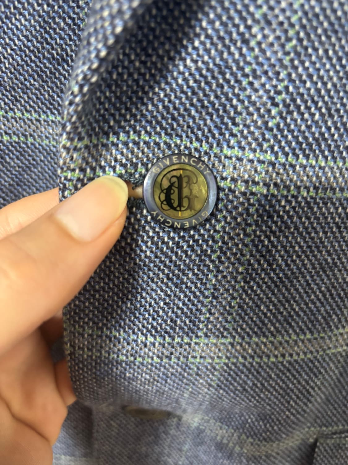 지방시 남성 자켓 블루 상품이미지4