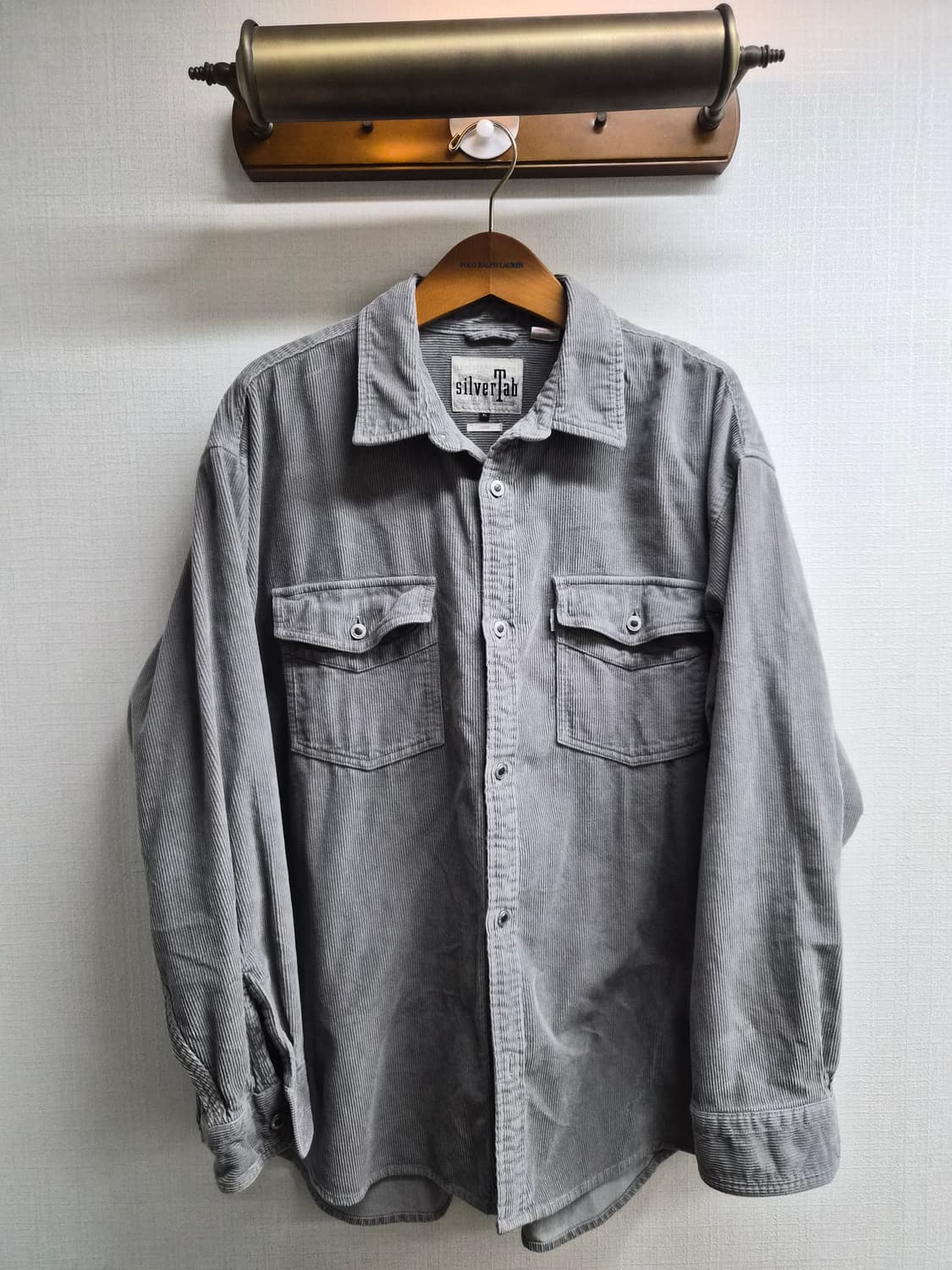 XL) 리바이스 실버탭 루즈핏 코듀로이 셔츠 팝니다 상품이미지1