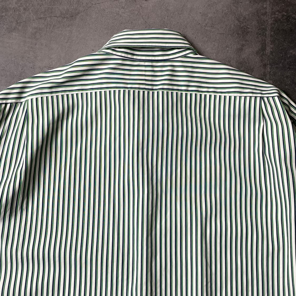 RALPH LAUREN 랄프로렌 그린 스트라이프 코튼 셔츠 A00418 상품이미지6