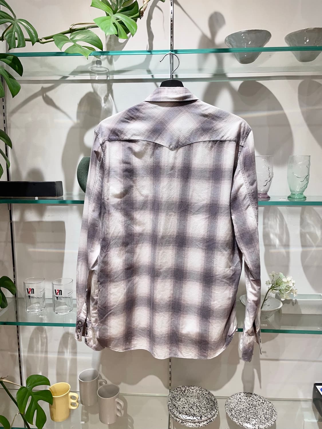 07aw 넘버나인 western shirt 상품이미지2