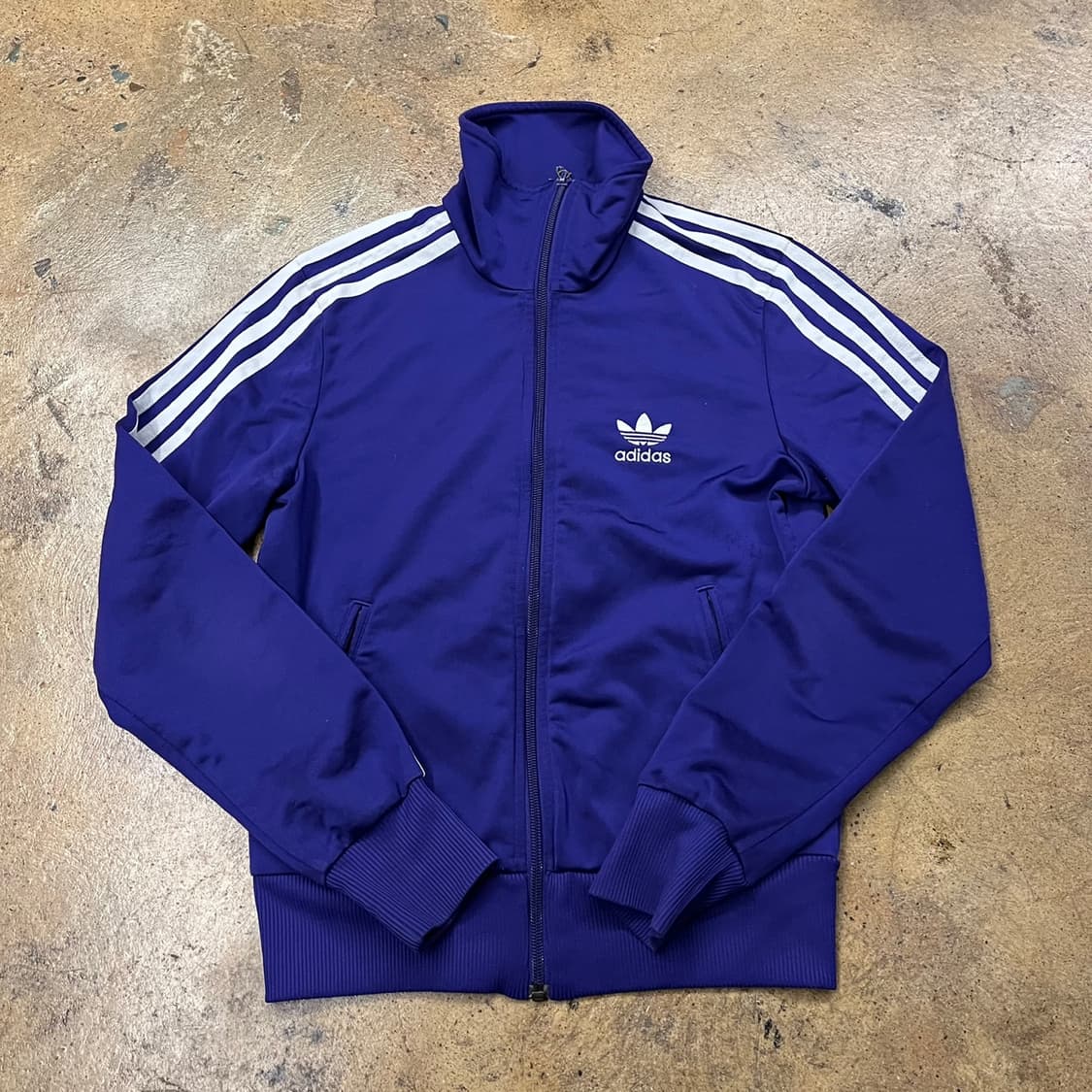 [정품/85] 아디다스 삼선 트랙탑 자켓 퍼플 져지 b10 상품이미지2