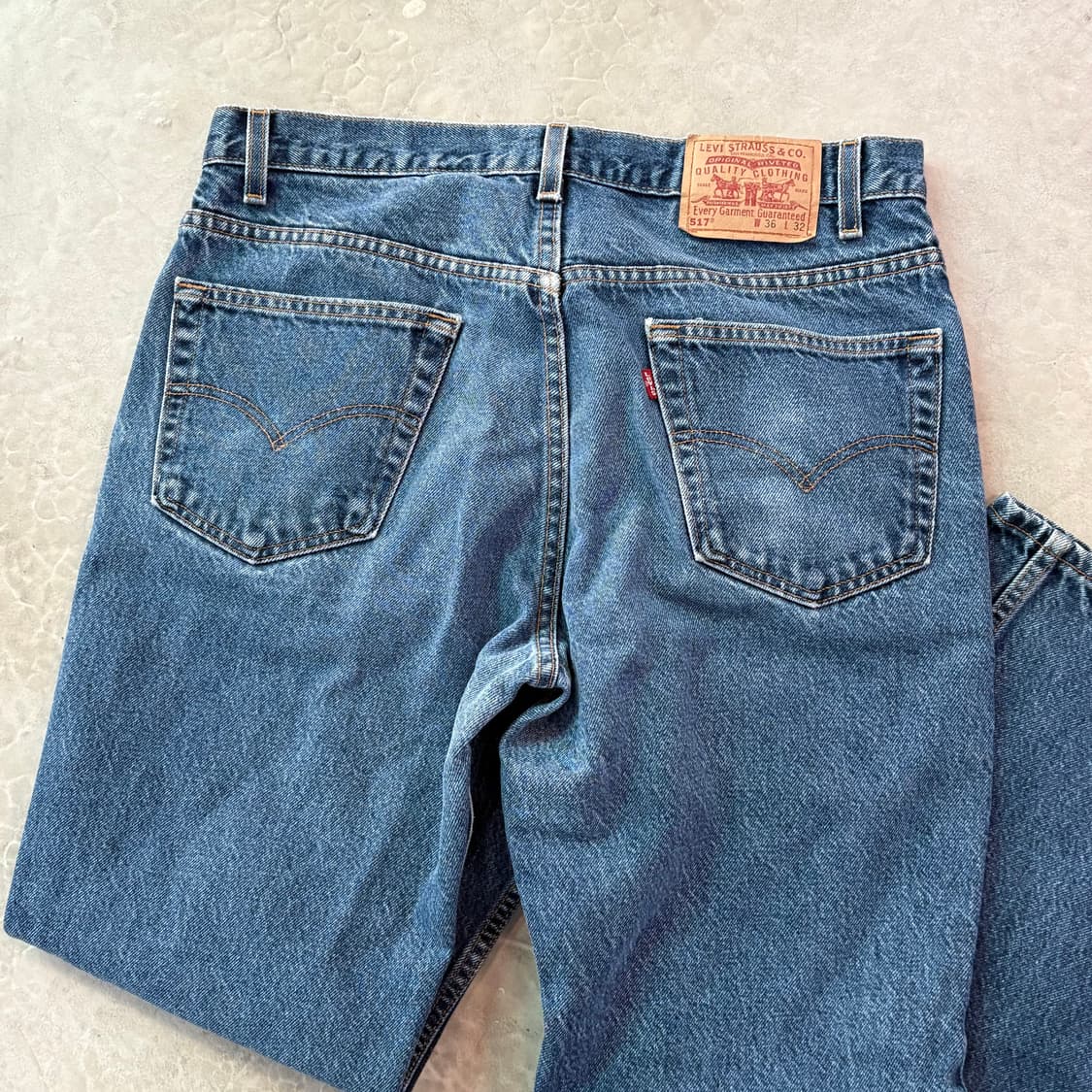 [36/32] 90s USA🇺🇸 리바이스 517 중청 데님 상품이미지6