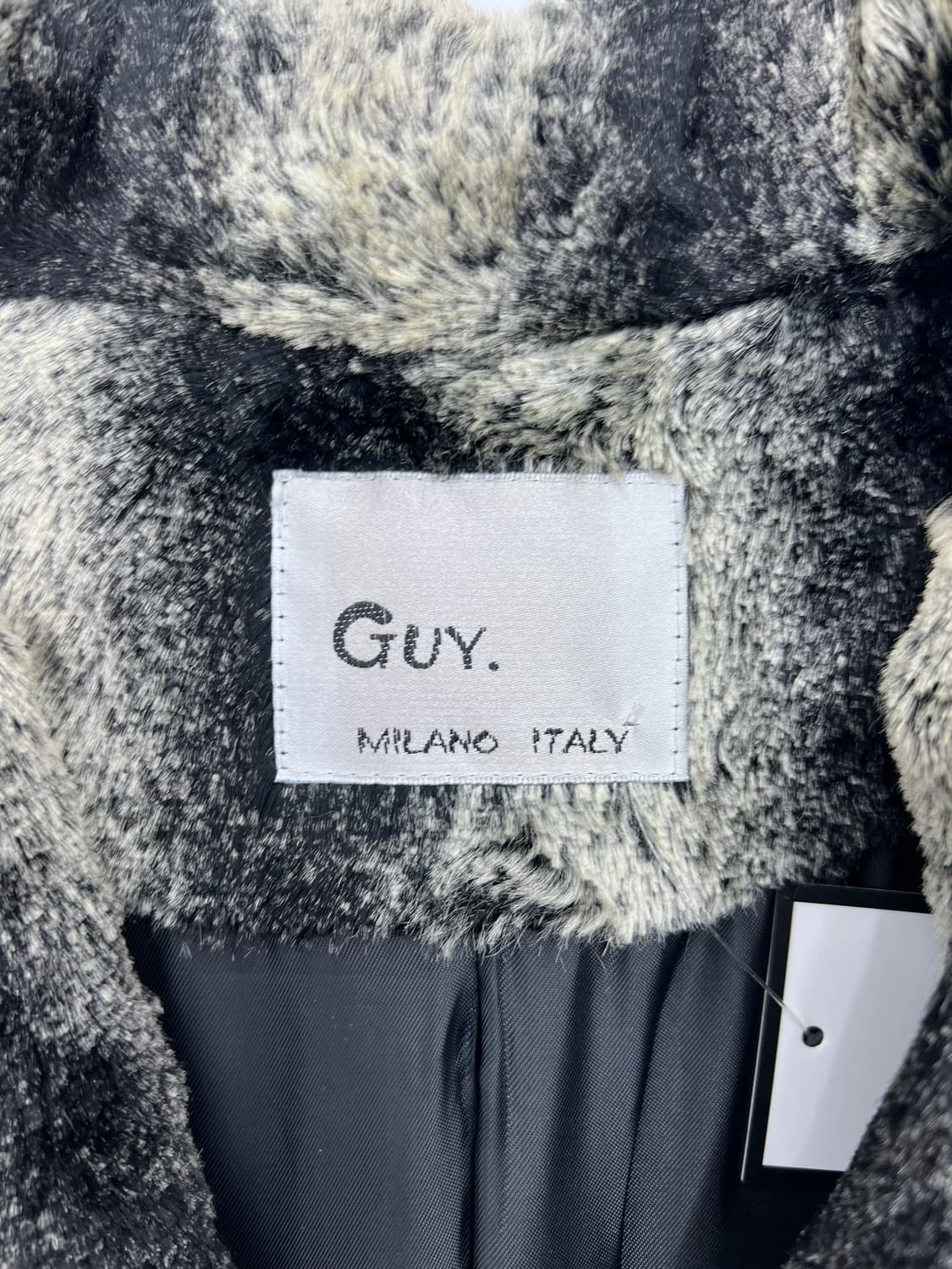 빈티지 실크 퍼 자켓 상품이미지3