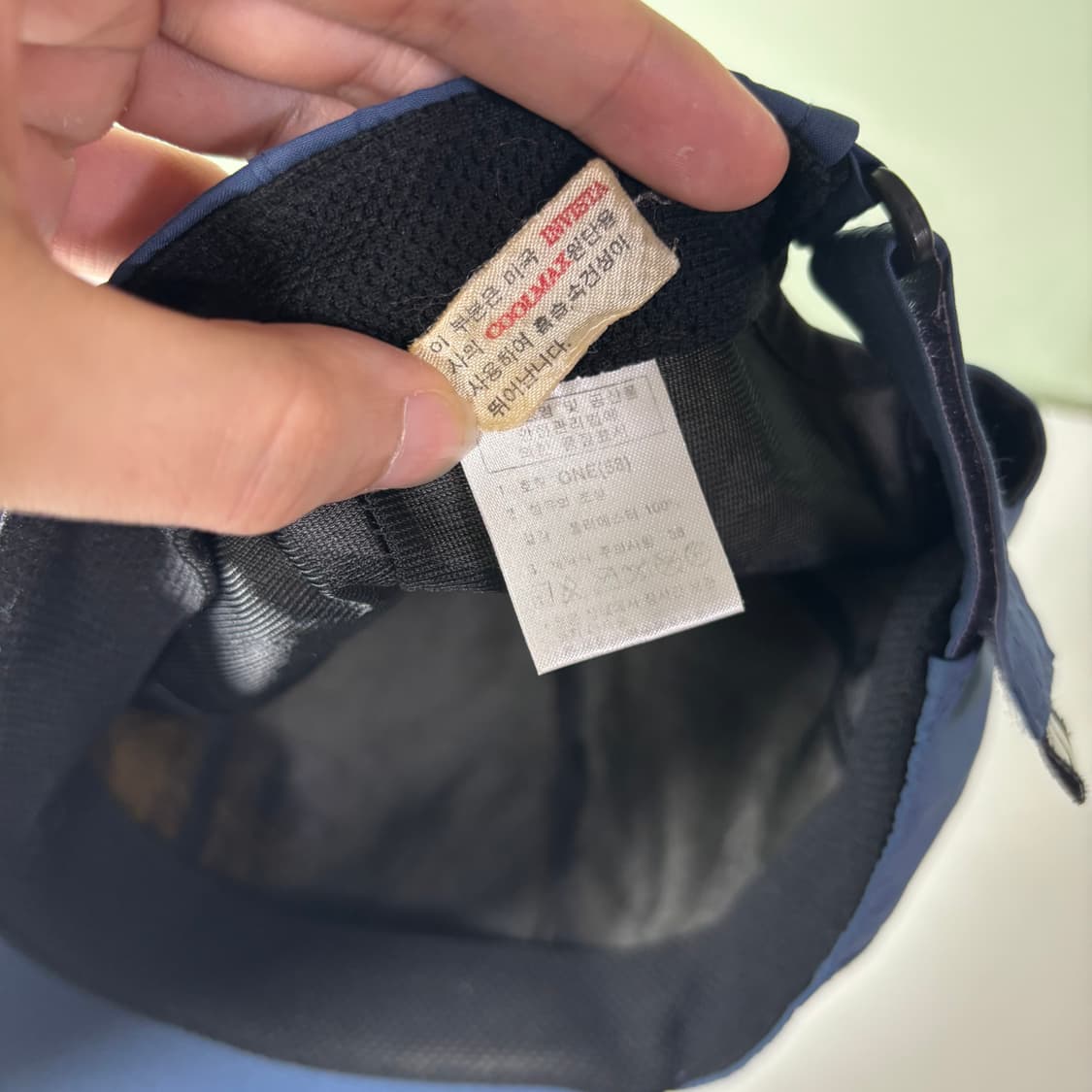 OS 노스페이스 네이비 고어텍스 폴리 볼캡 상품이미지5