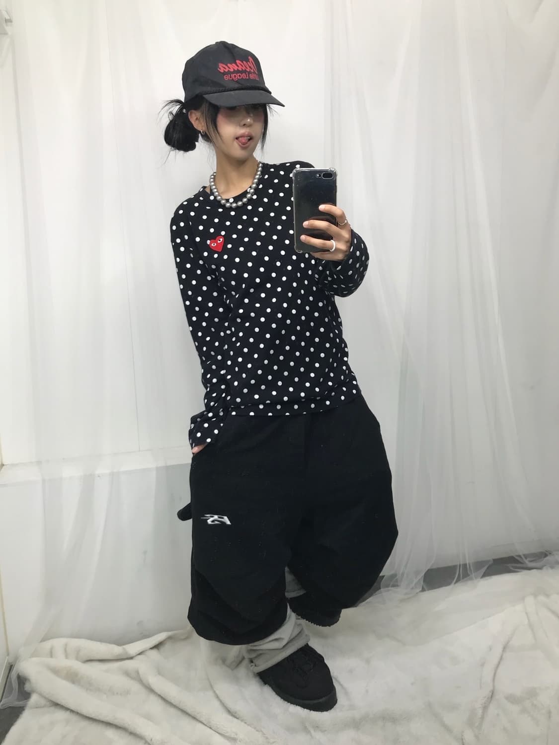 < Comme Des Garcons Dots L/S> 상품이미지3