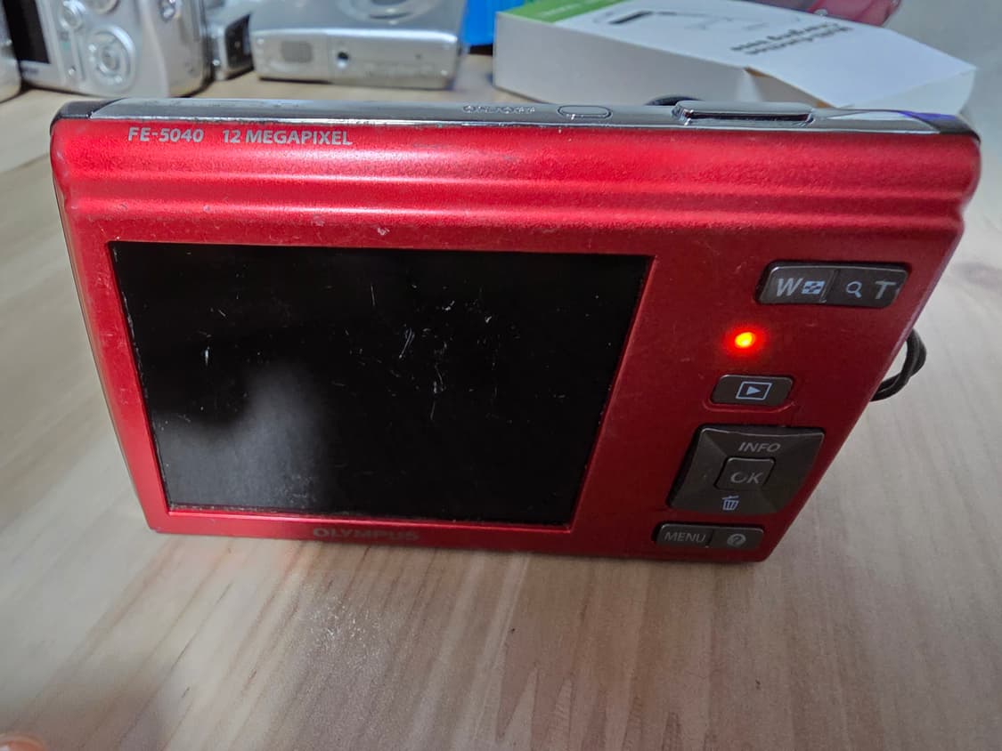 올림푸스 FE-5040 빈티지 디지털카메라 상품이미지6