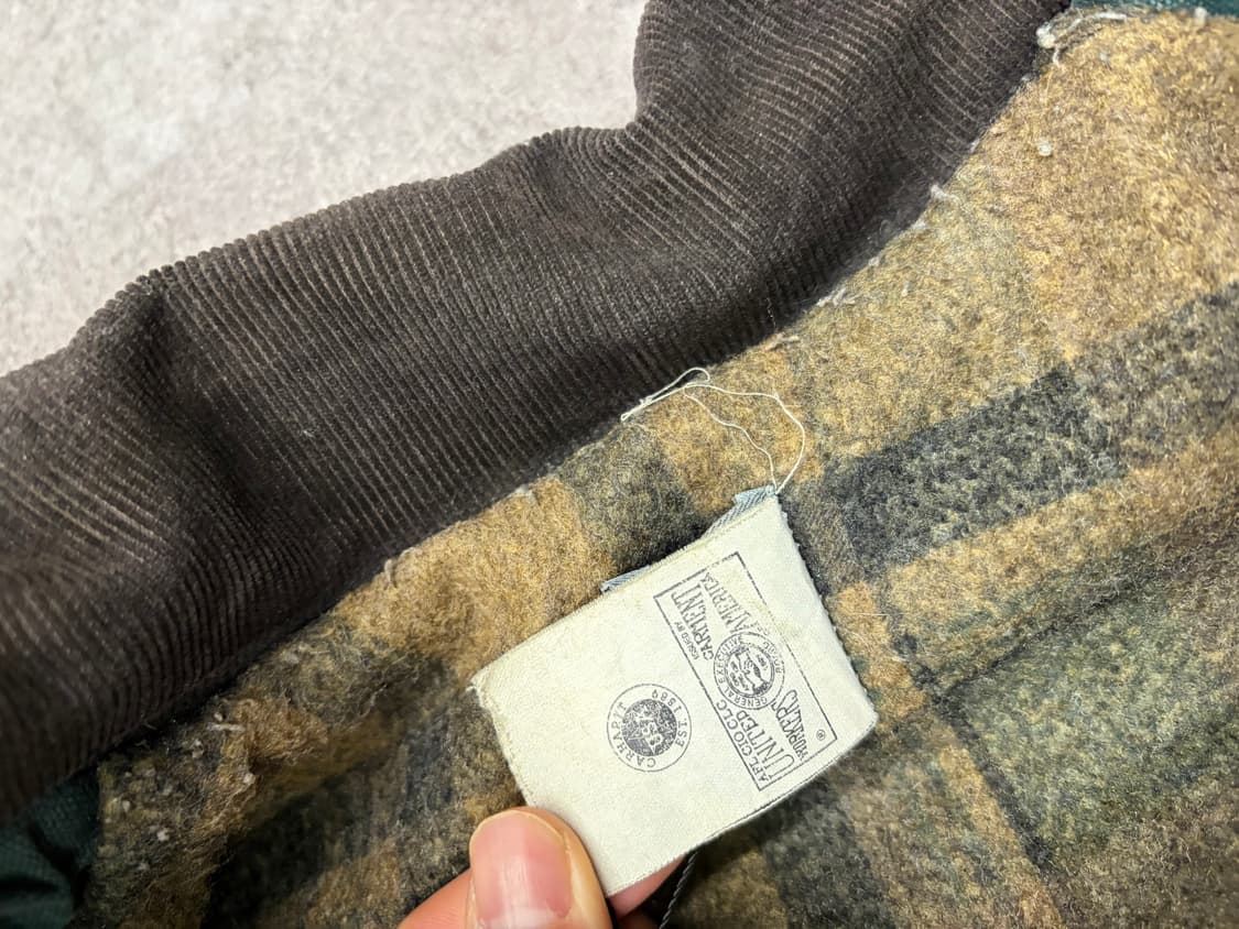 90s 칼하트 헌터그린 초어자켓 htg 상품이미지9