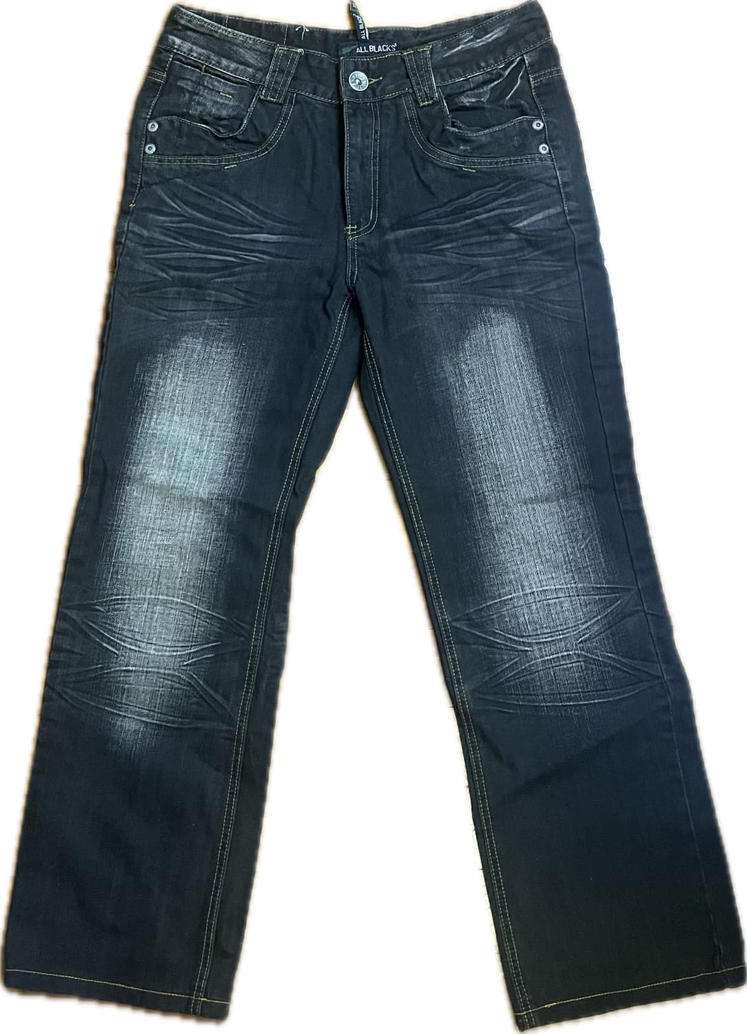 ALL BLACKS 남성 빈티지 데님 청바지 새상품 2벌 30사이즈 상품이미지1