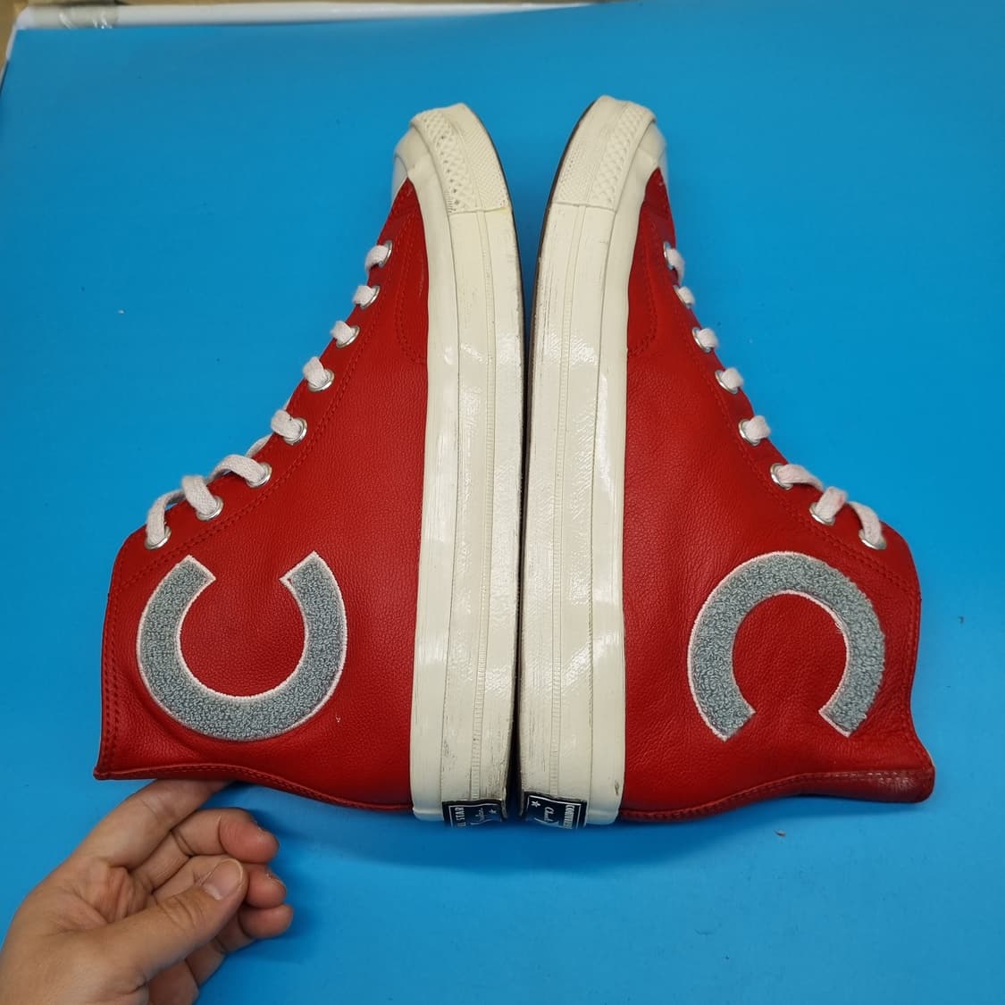 컨버스 척70 레더 남성하이탑280 상품이미지5