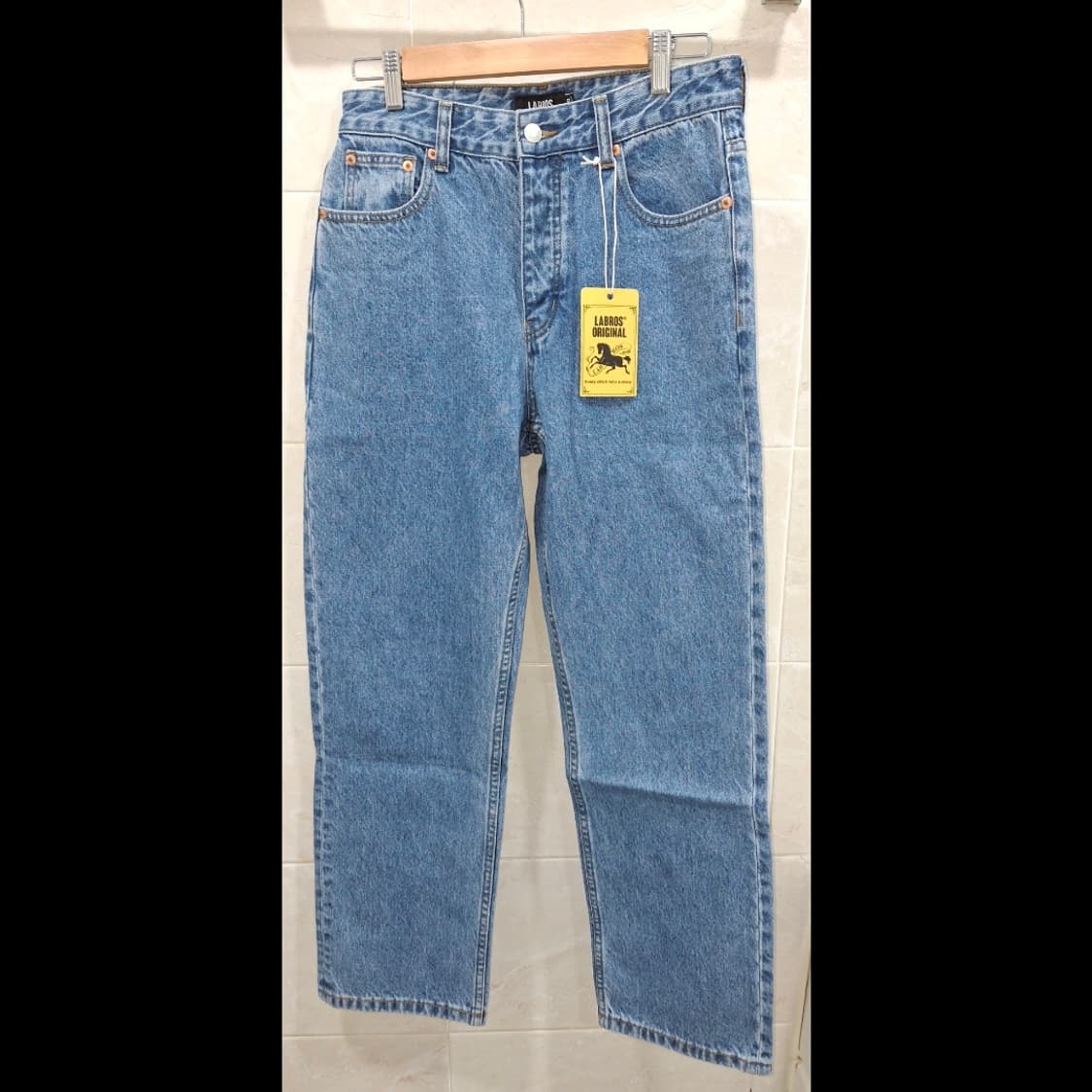 라브로스 714 오리지널핏 데님 라이트인디고 상품이미지2