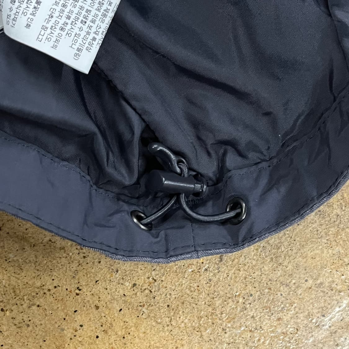 [정품/L] 노스페이스 블랙 회색 바람막이 자켓 b19 상품이미지7