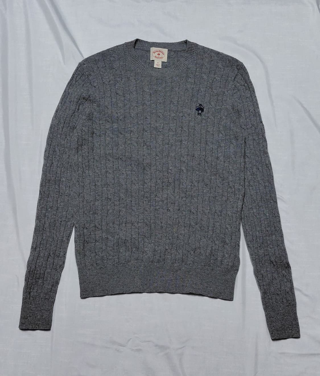 [S] 브룩스브라더스 레드플리스 램스울 케이블 니트 (무료배송) 상품이미지1