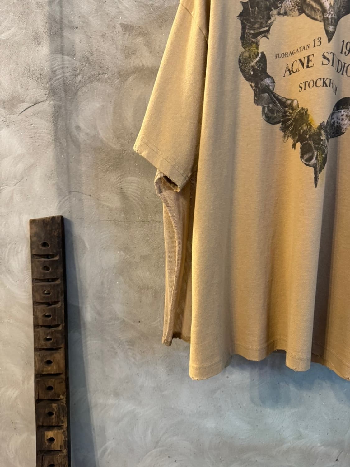 아크네 스튜디오 그래픽 티셔츠 남 95 여 66~77 상품이미지5