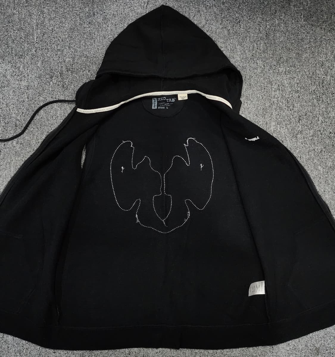 리바이스 레드탭 빈티지 후드집업 베스트 조끼 L 상품이미지3