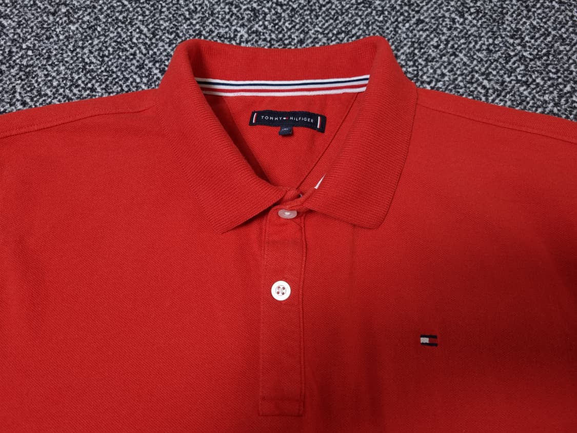 [무료배송][170]타미힐피거 키즈 피케 반팔티 카라티 상품이미지5