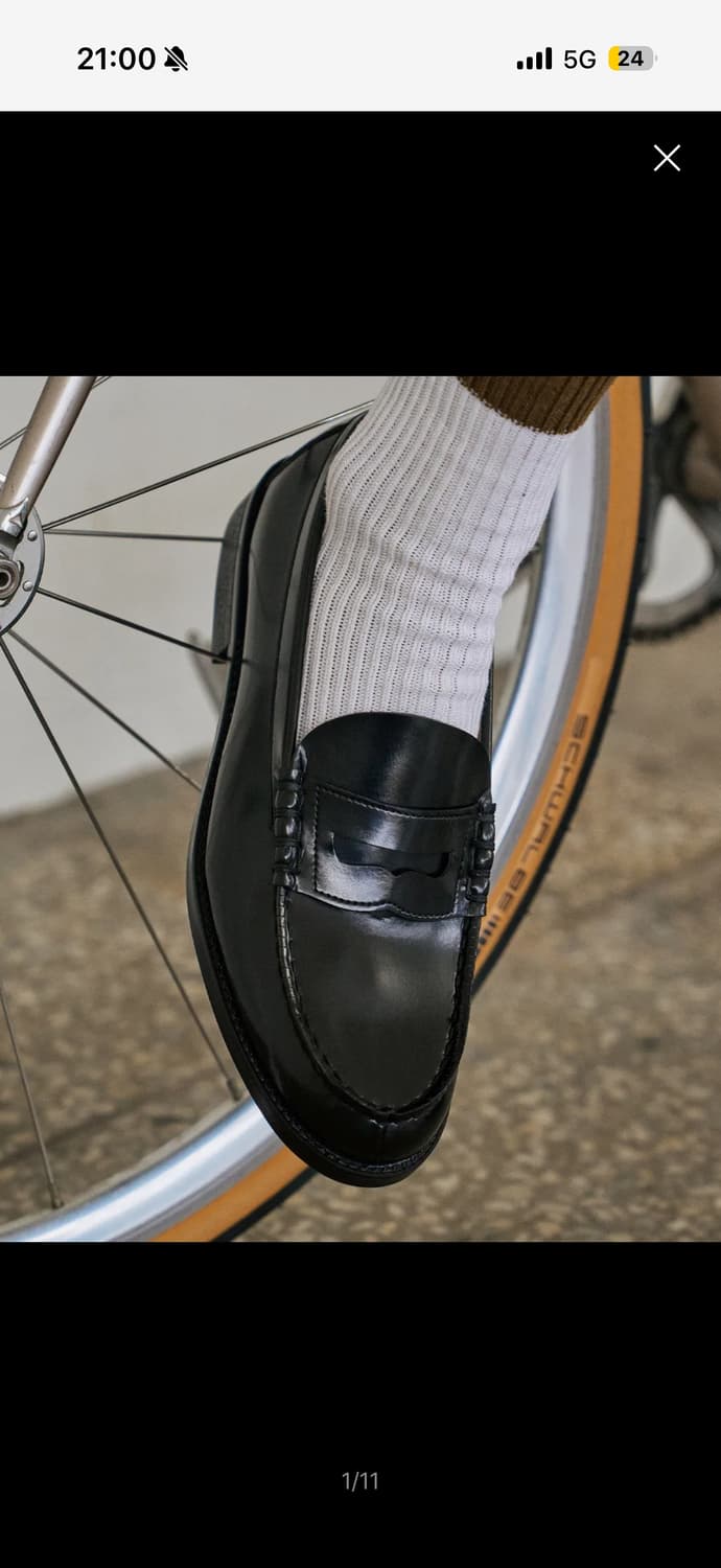 하루타 pu 페니로퍼 판매합니다 상품이미지1