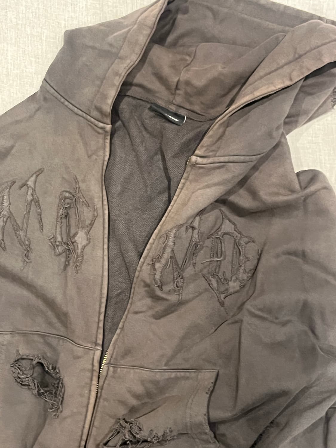 낫포너드 후드집업 상품이미지2