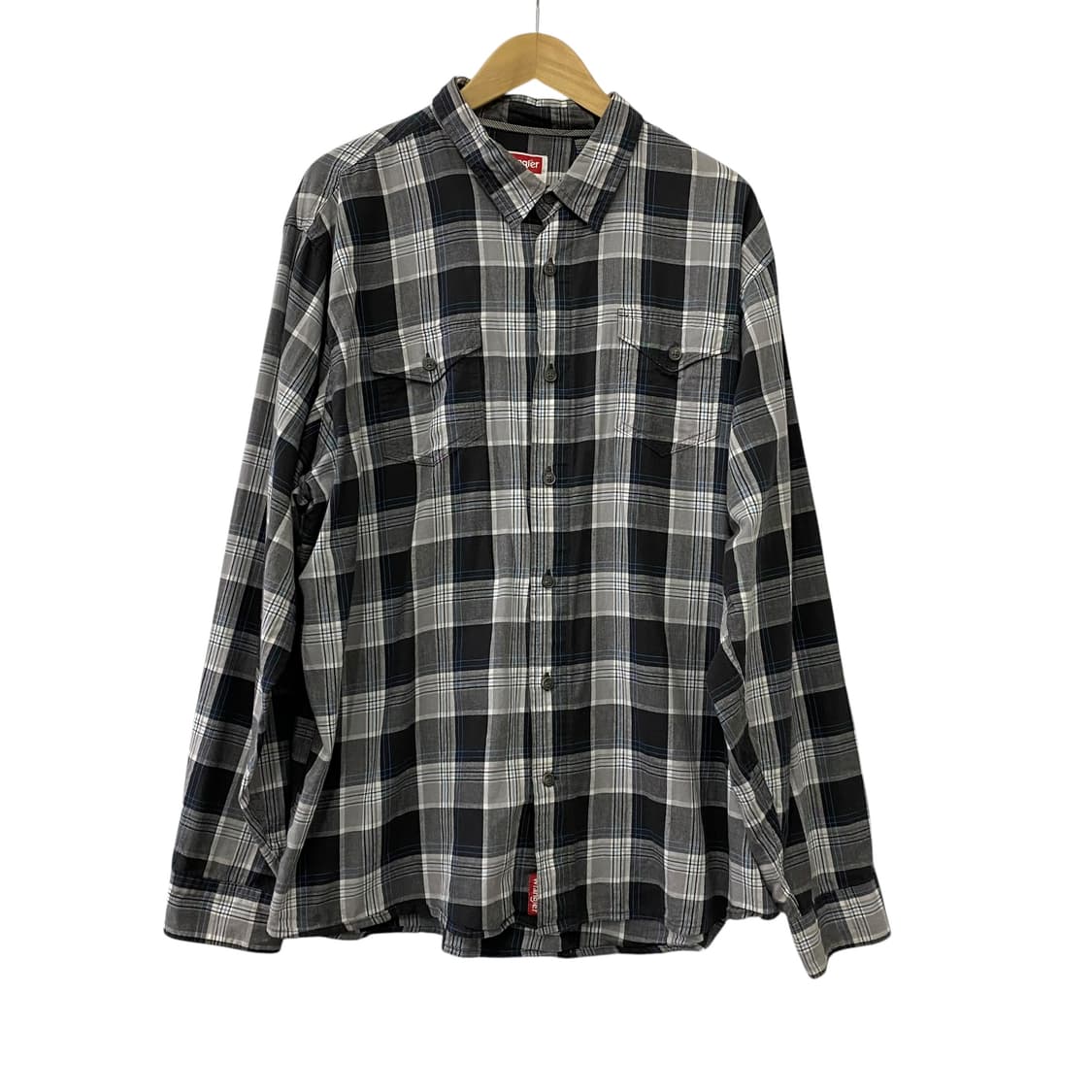 Wrangler 체크 긴팔셔츠(2XL) 상품이미지1