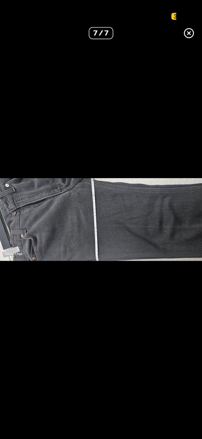 리바이스 517 오렌지탭 블랙 빈티지 데님 W33 부츠컷 상품이미지7