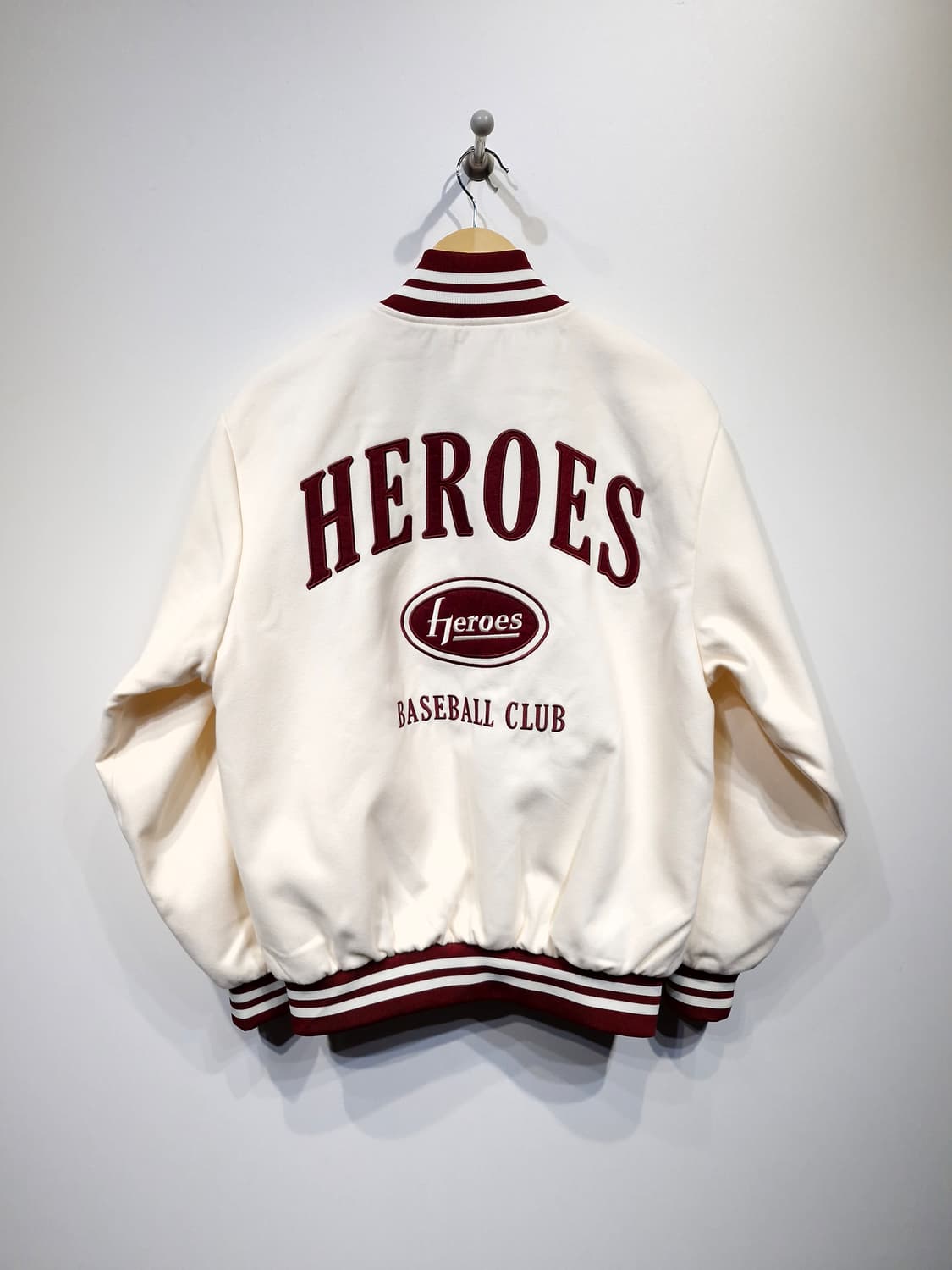 [키움 히어로즈]스타디움 점퍼 아이보리 상품이미지3