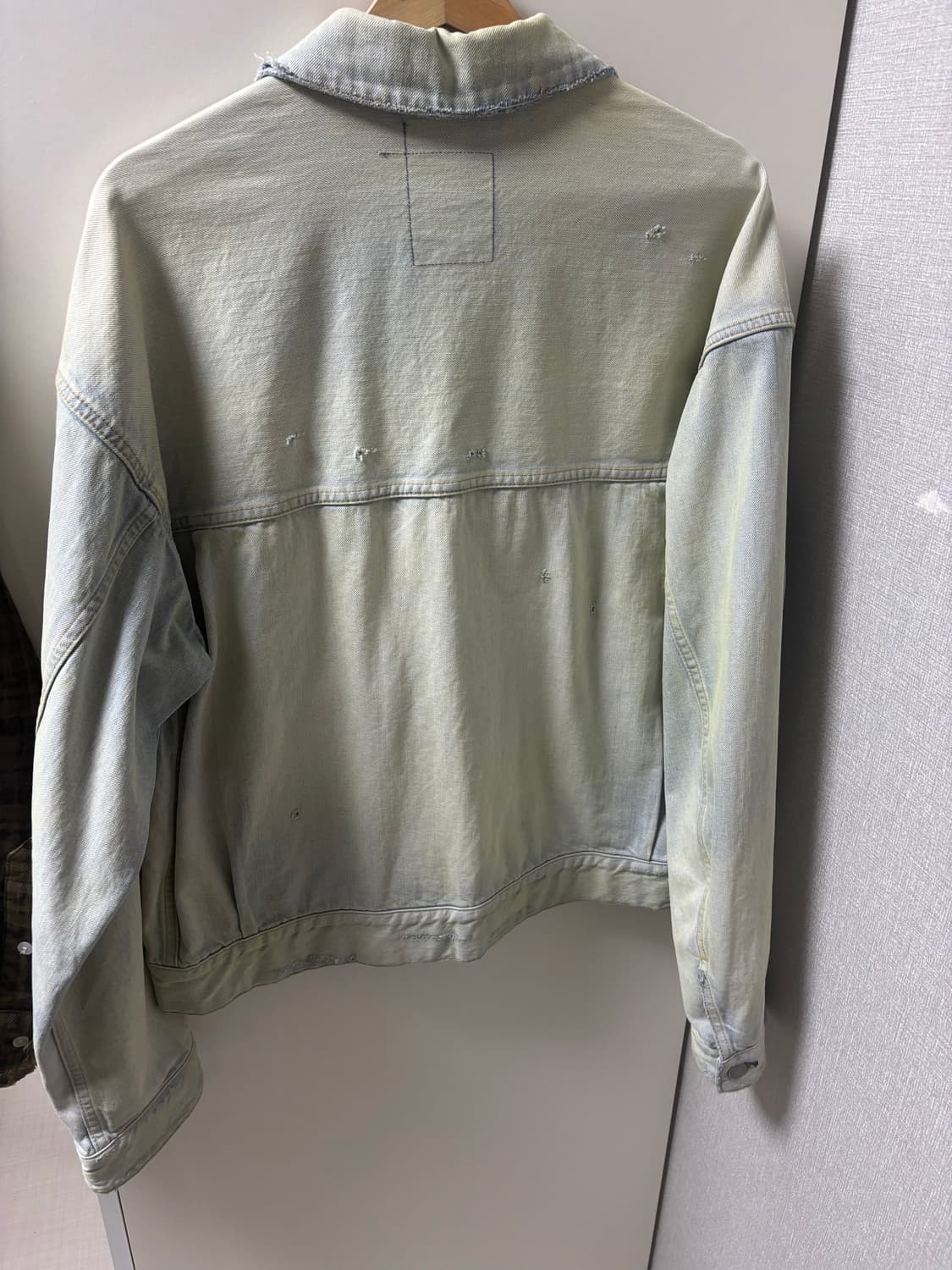 안셀름 CRASH DENIM JACKET type-2 24ss 3사이즈 상품이미지3