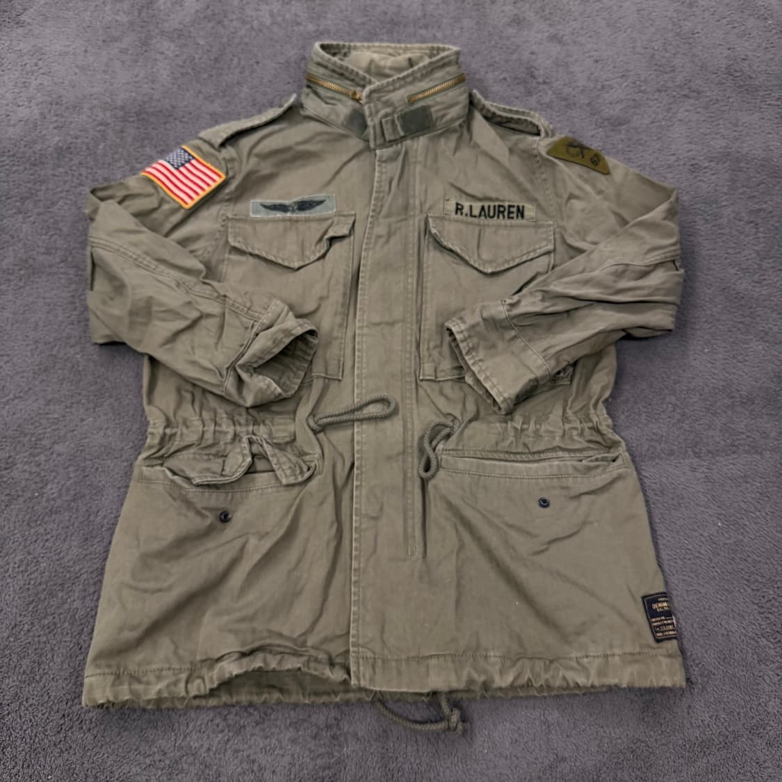 [ 정품/S ] 데님앤서플라이 랄프로렌 밀리터리 야상 자켓 상품이미지2