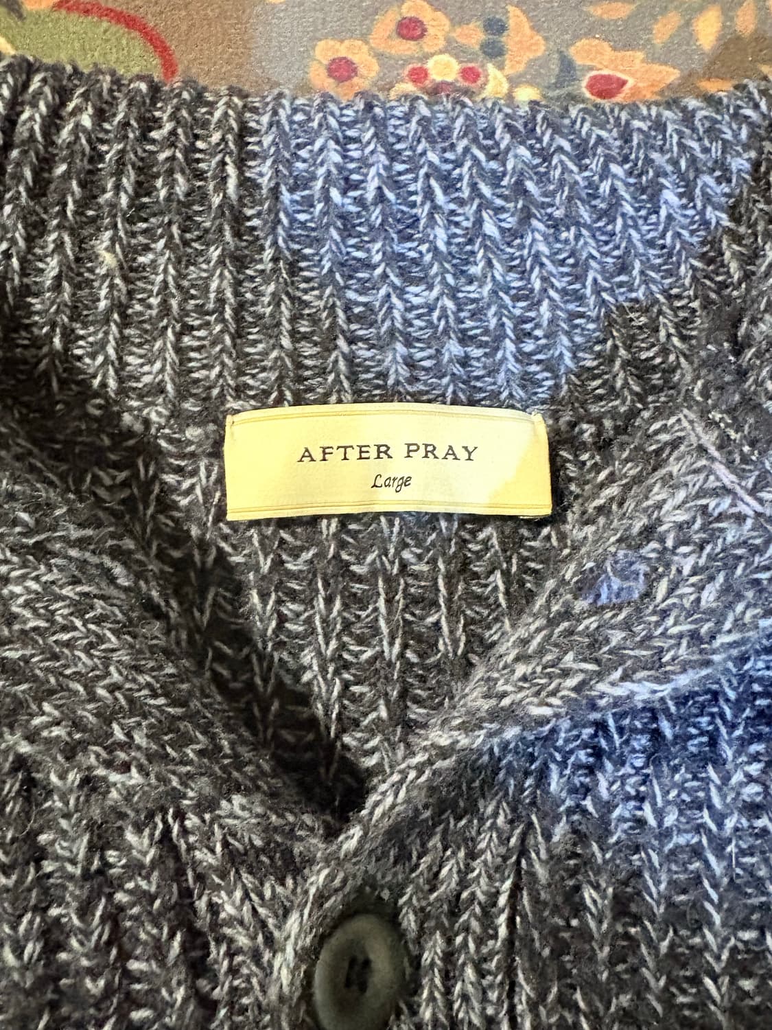 AFTER PRAY knit zip-up 상품이미지2