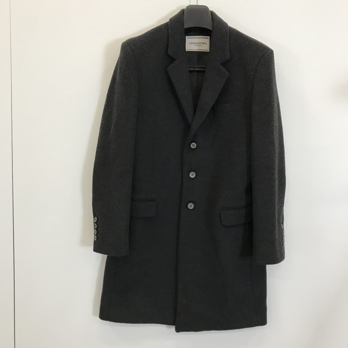 앤더슨벨  ANDERSSON BELL 싱글 모직코트 [L사이즈] 상품이미지1