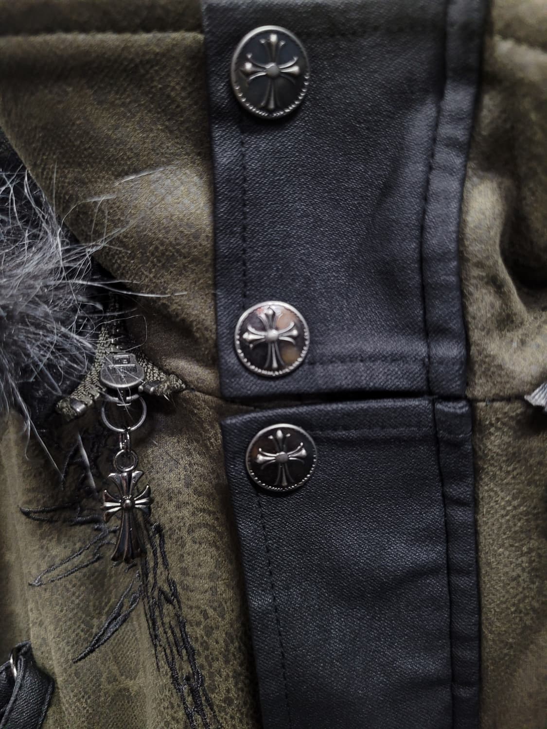 오즈크로스 오즈온 고딕 펑크 아카이브 코트 상품이미지4