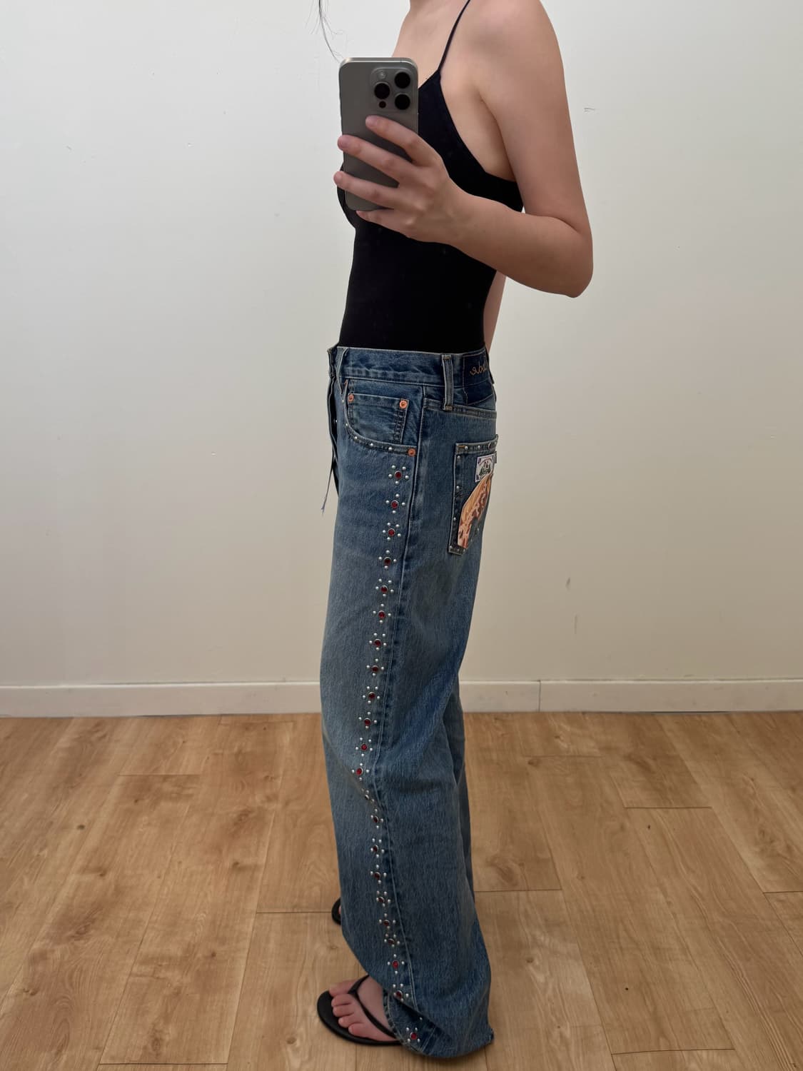 Bode x levis barrel racer jean 30 size 상품이미지3