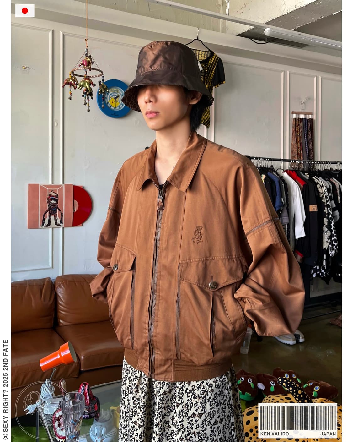 1980-90s Ken Valido Japan Bomber Jacket 상품이미지1