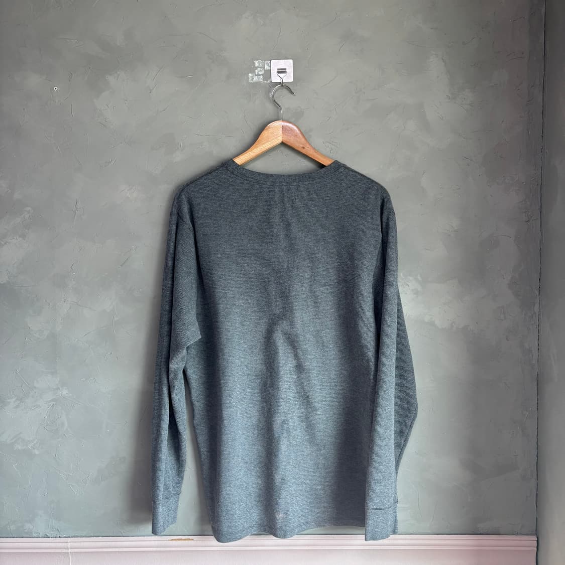 폴로 랄프로렌 와플 롱슬리브 그레이 상품이미지4