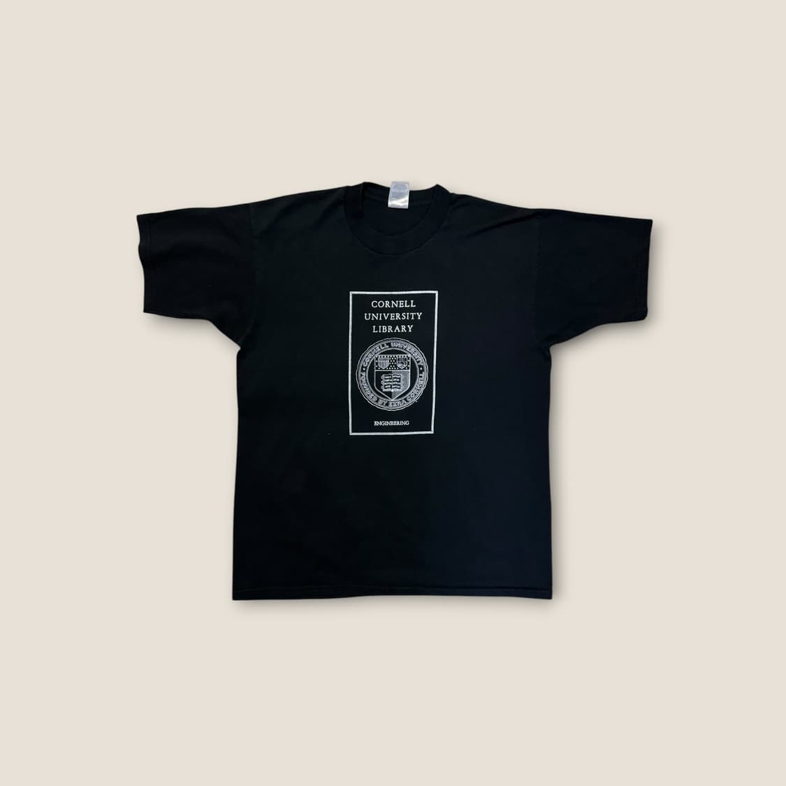00s Fruit of the Loom 코넬대학교 프린팅 티셔츠 L 상품이미지1
