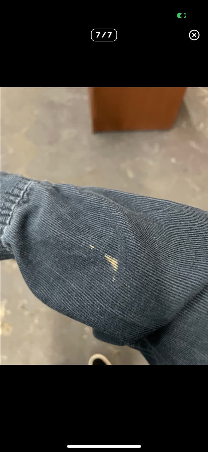 칼하트 코듀로이 네이비 워크셔츠 A2867 상품이미지7