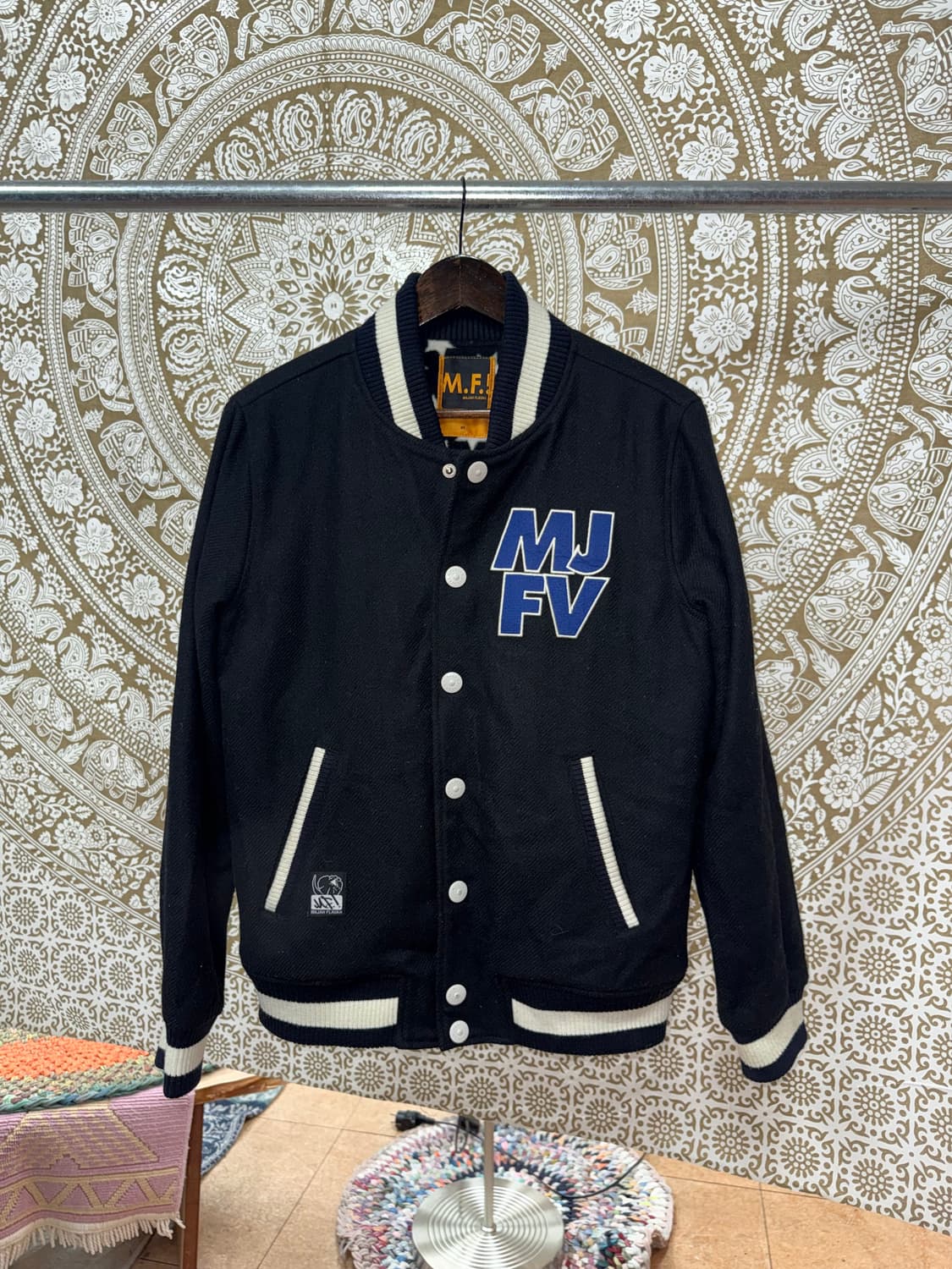 마자플라바 스트릿 기모 바시티 자켓  상품이미지4