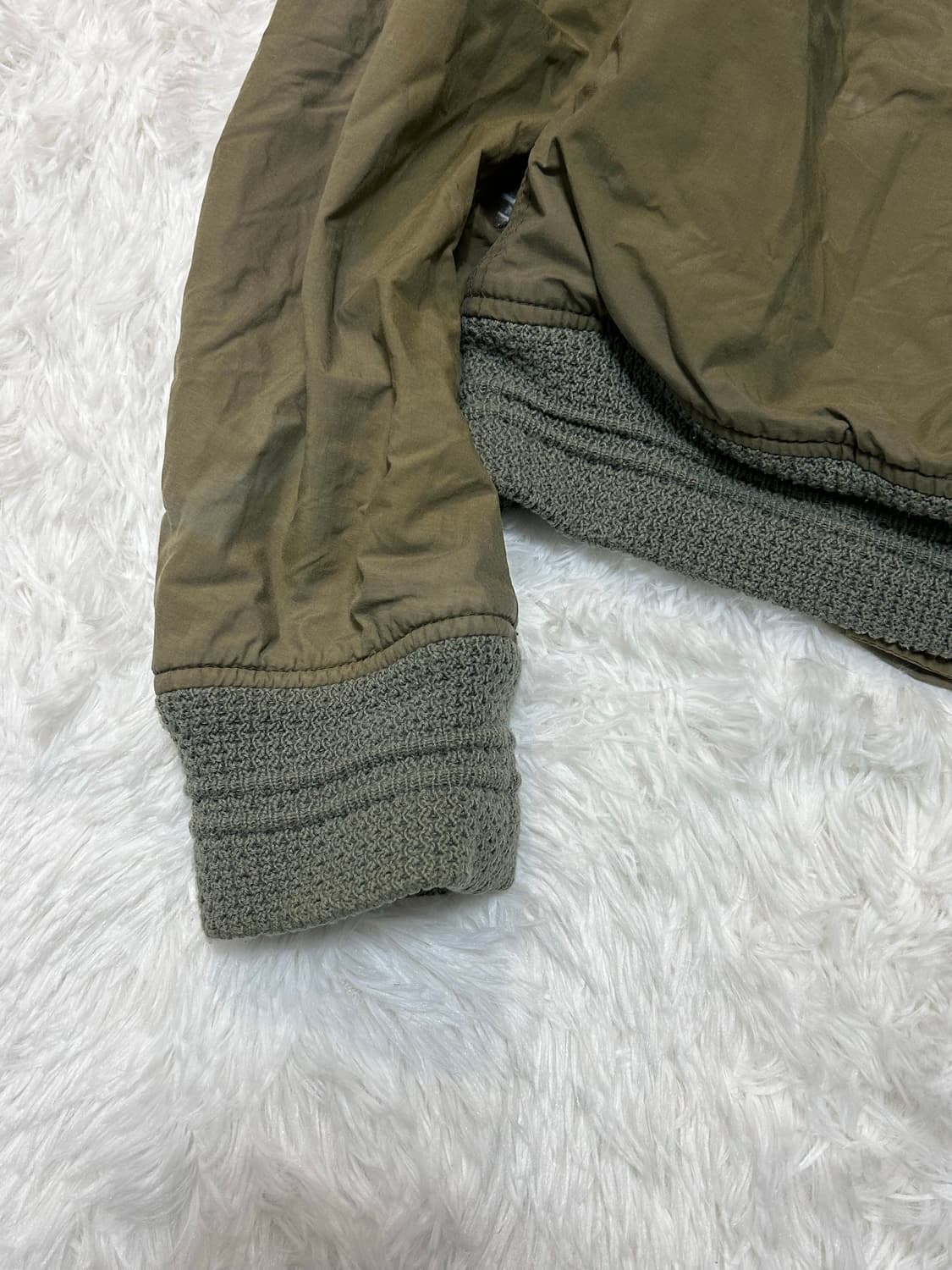 fur N-2B short waist bomber jacket 상품이미지8