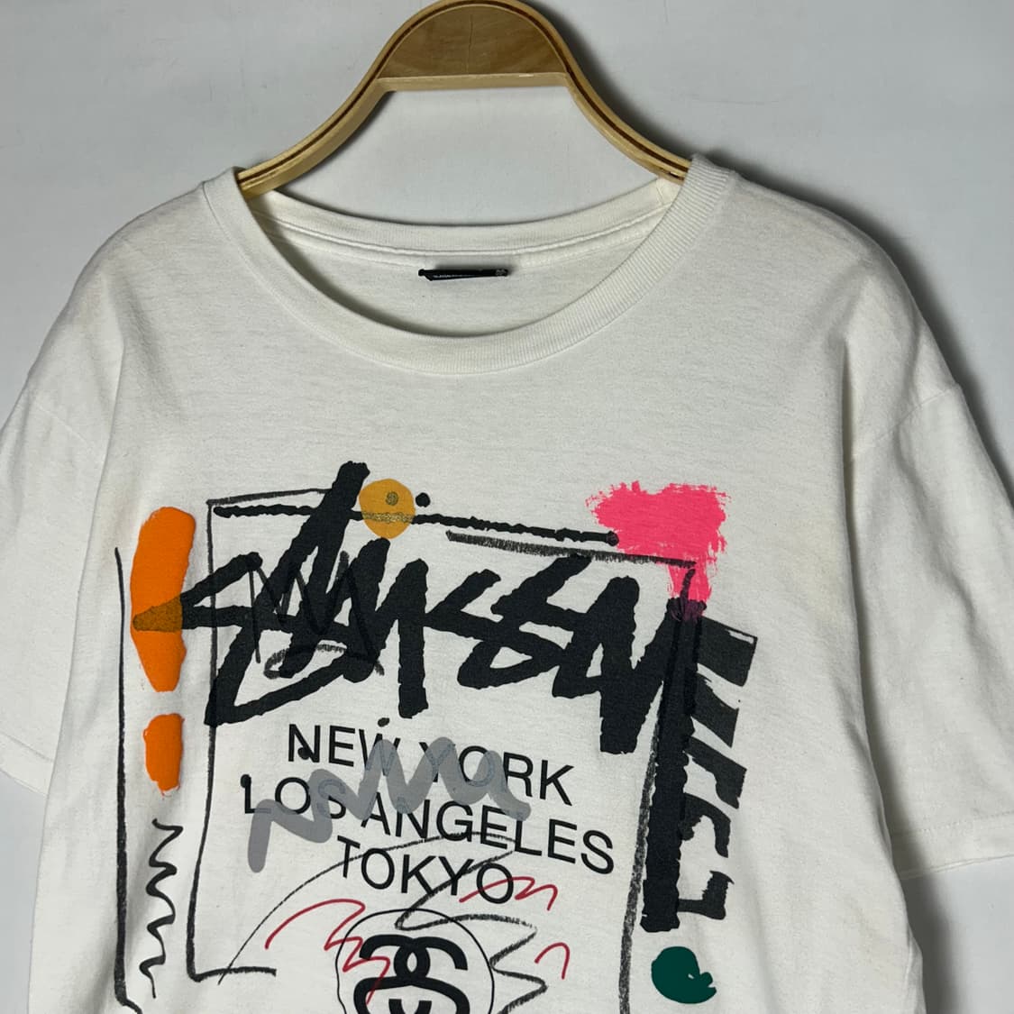 [Stussy] 스투시 JAPAN 월드 투어 반팔 티셔츠 상품이미지3
