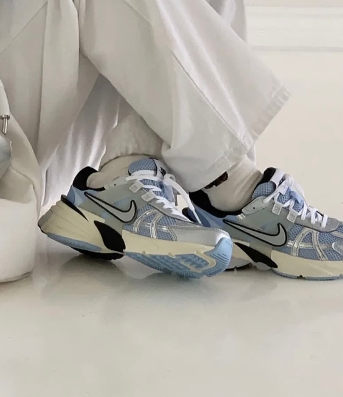 [235] 나이키 V2K 런 싸이킥 블루 블랙(✨새상품) 상품이미지1