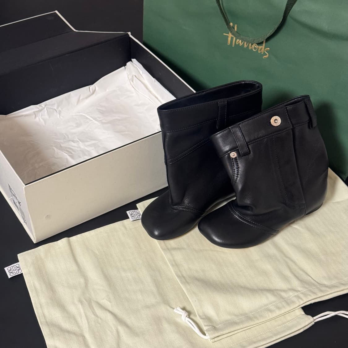 로에베 토이 플랫 부츠 풀박 새상품 상품이미지2