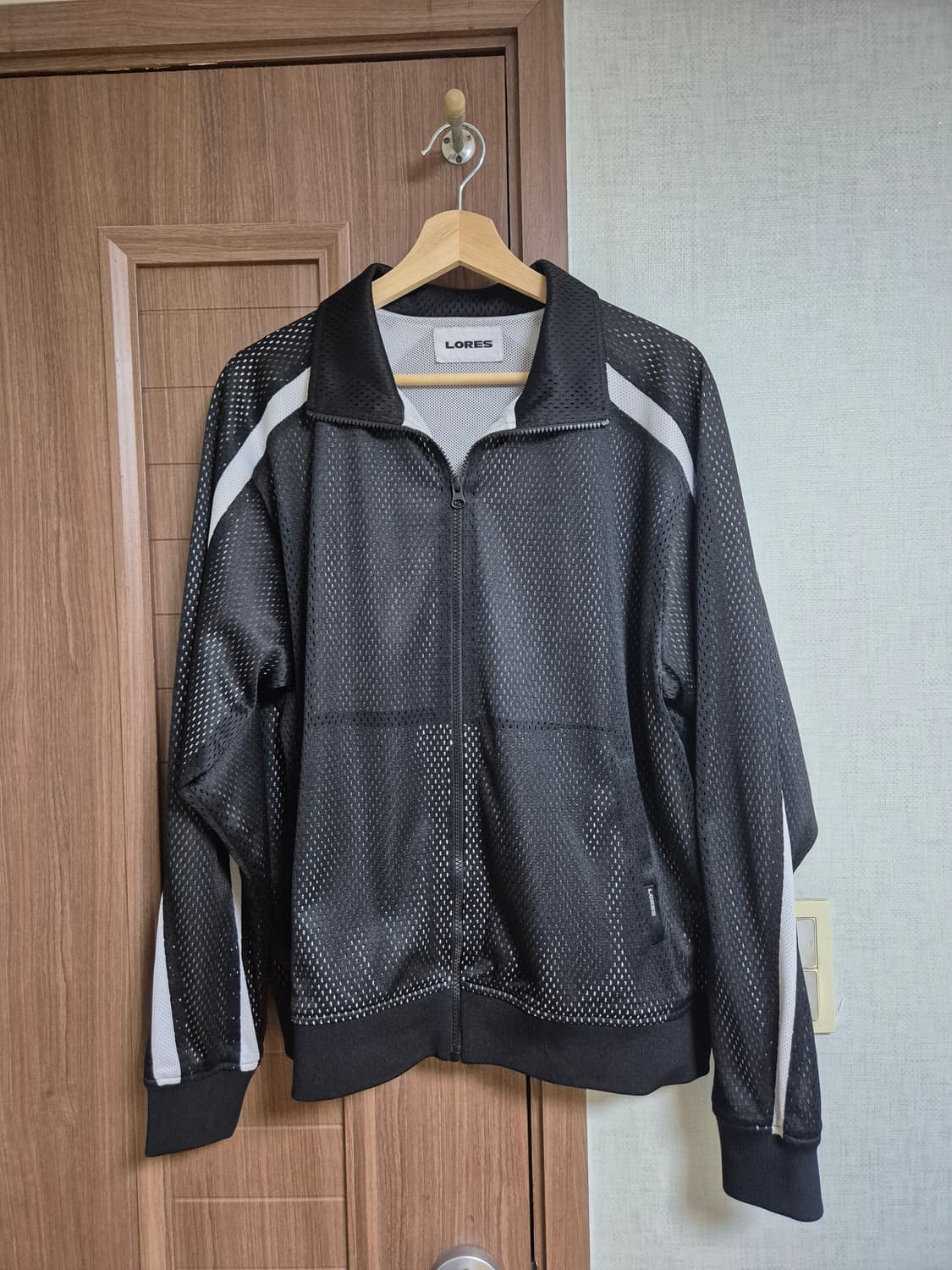 LORES layered mesh track jacket L 상품이미지3